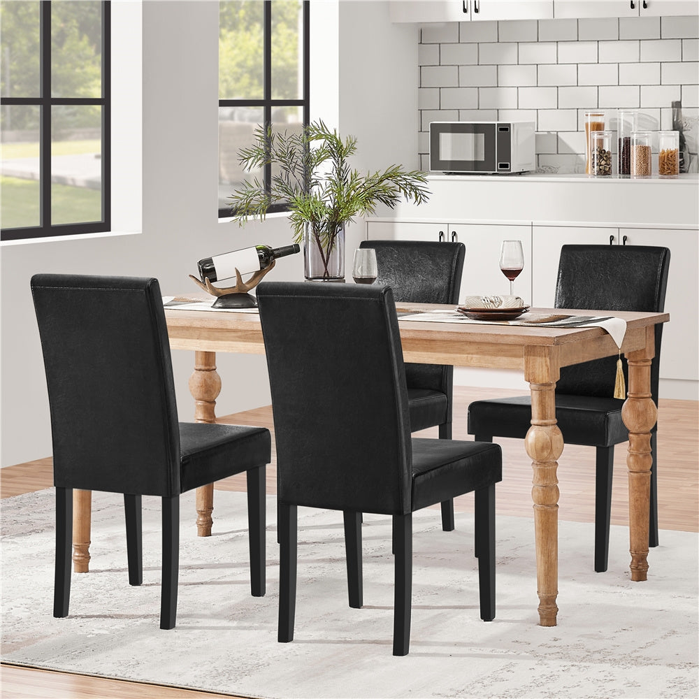 4-Piece Set Upholstered Dining Chair for Kitchen and Home Office detail image - detail view 27