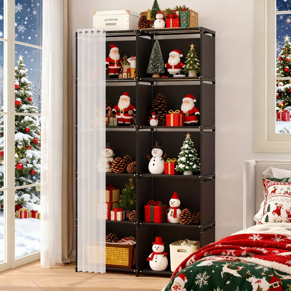 4-Tier Bookshelf, Home Library Organizer for Organized Everyday Storage in Living Room detail image - detail view 11