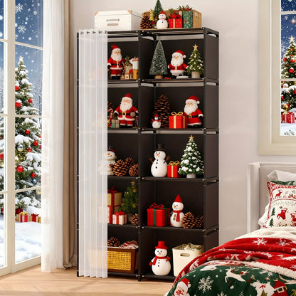 4-Tier Bookshelf, Home Library Organizer for Organized Everyday Storage in Living Room detail image - detail view 11