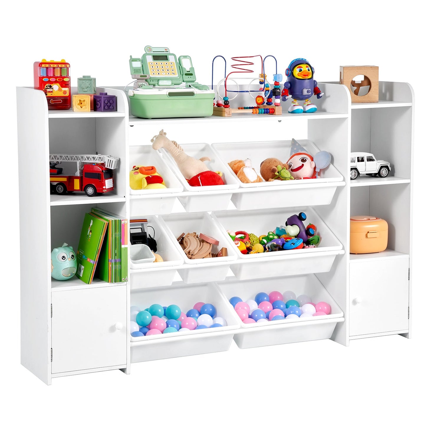 Kids Storage Organizer shown in the 54-58inch option