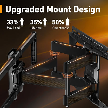 40-86 Inch TV Wall Mount, Large TV Wall Bracket for Living Room detail image - detail view 16