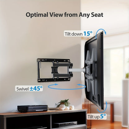 TV Wall Mount, Full Motion 40-86 Inch Dual Articulating Arms Swivel Tilt 132 lbs VESA shown in the main product view