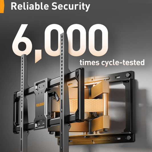 TV Wall Mount, Full Motion 40 to 86 Inch Holds 132 lbs Pre-Assembled Tilt Swivel Extend shown in the main product view