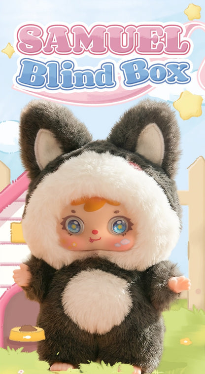 Kawaii Plush Keychain Charm – Cute Pet Healing Doll Rabbit Bear Stuffed Animal Bag Pendant, Random Style, Birthday Gift for Girls & Teens