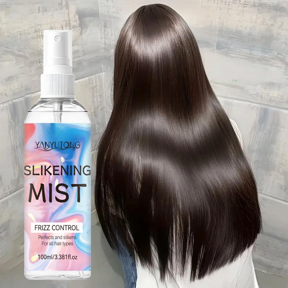 Perfumed Hair Mist Smoothing Spray 100ml — Heat Protection, Anti-Frizz, Moisturizing & Detangling Leave-In Formula | Long-Lasting Fragrance for Straight, Curly & Frizzy Hair | All Hair Types Unisex