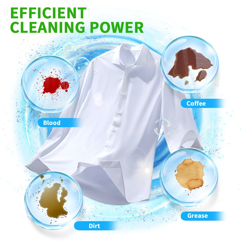 Laundry Detergent Sheets 85 Sheets 170 Loads – Liquid-Free Eco Laundry Strips, No Plastic Jug, Fresh Linen Scent, HE & Standard Washer Compatible