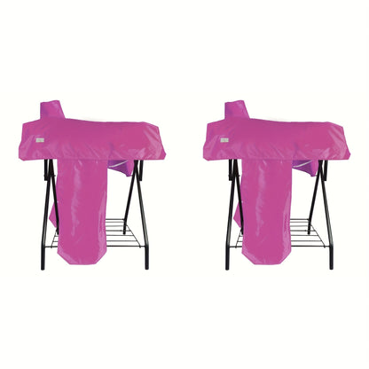 Waterproof Horse Saddle Cover 420D Oxford 6 Elastic Straps