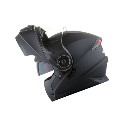 Motorcycle Modular Full Face Dual Visor Helmet Sun Shield Optional LED Tail Light: Modular901