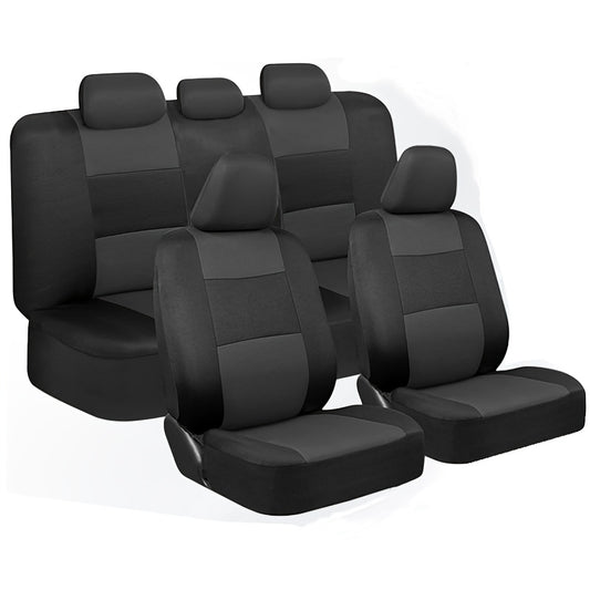 Full Coverage 5-Seat Universal Car Seat Covers, Breathable Fabric, Wear-Resistant, Seat Protection, Suitable for All Seasons. Universal Fabric Suitable for Most 5-seat Car Models on the Market