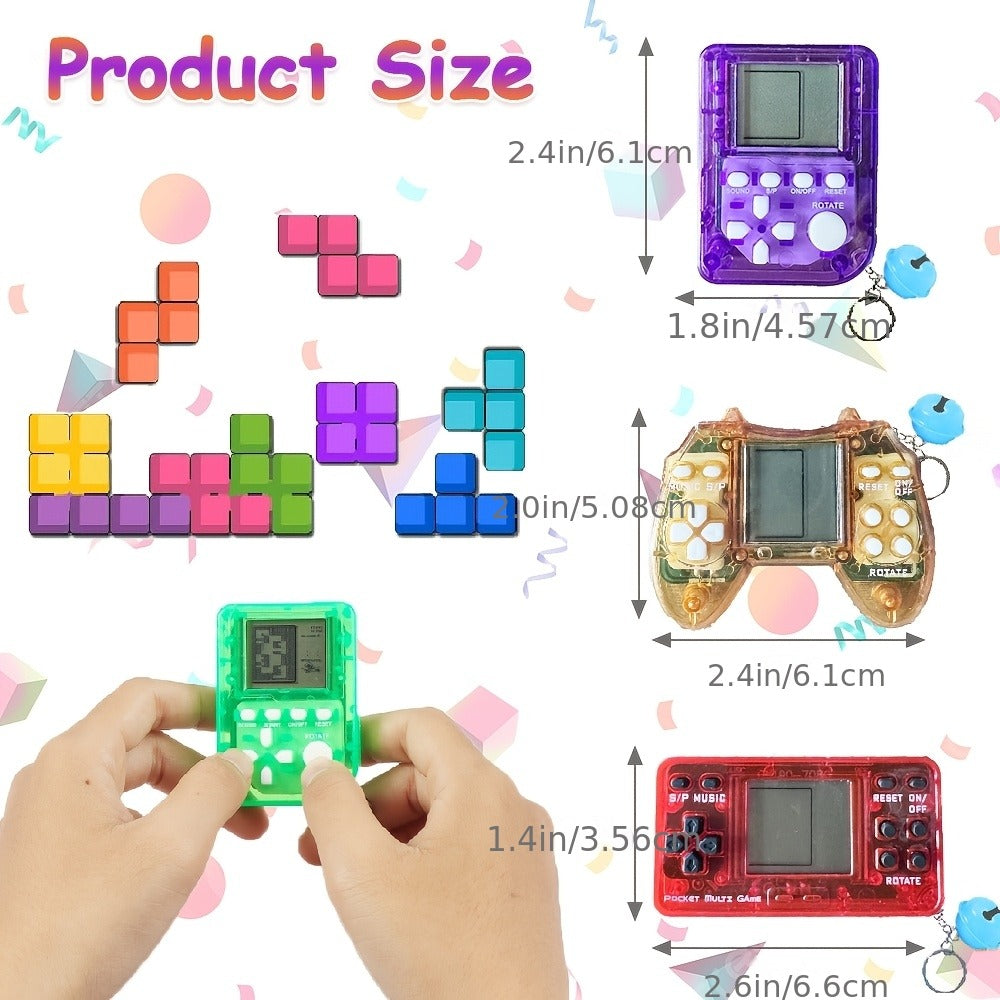 Video Game Keychains 12 Pack – Bulk Mini Gaming Controller Party Favors for Kids & Boys, Birthday Goody Bag Stuffers, Classroom Prizes & Gamer Loot Bag Fillers