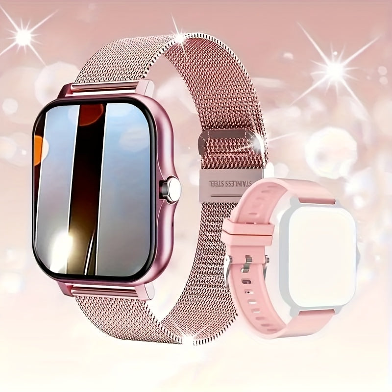 Full Touch Screen Smartwatch with Wireless Call & Sport Modes