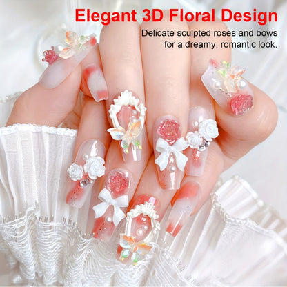 Nail Sculpting Gel Kit 3D 4D 12 Colors with Carving Pen — Firm Non-Sticky Soak-Off Sculpture Gel for Flowers, Leaves, Geometric Designs & Nail Extensions | UV LED DIY & Salon Nail Art for Women