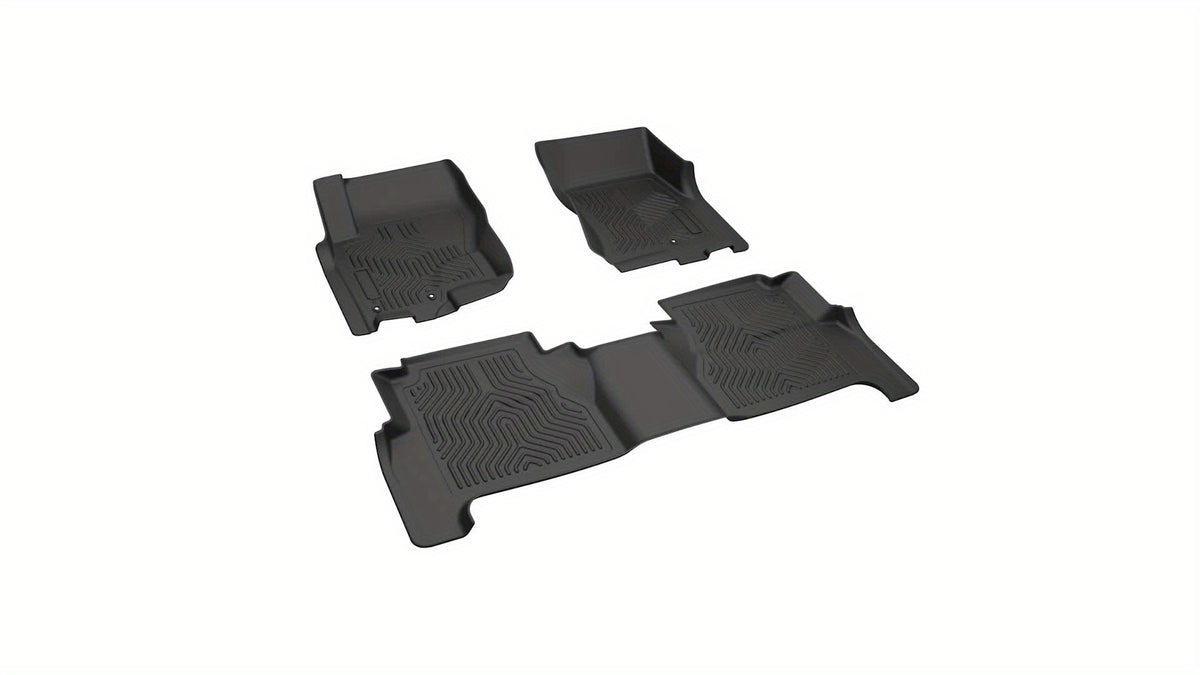 All Weather TPE Floor Mats Liners Set Fit For Nissan For Frontier Crew Cab 2008-2021