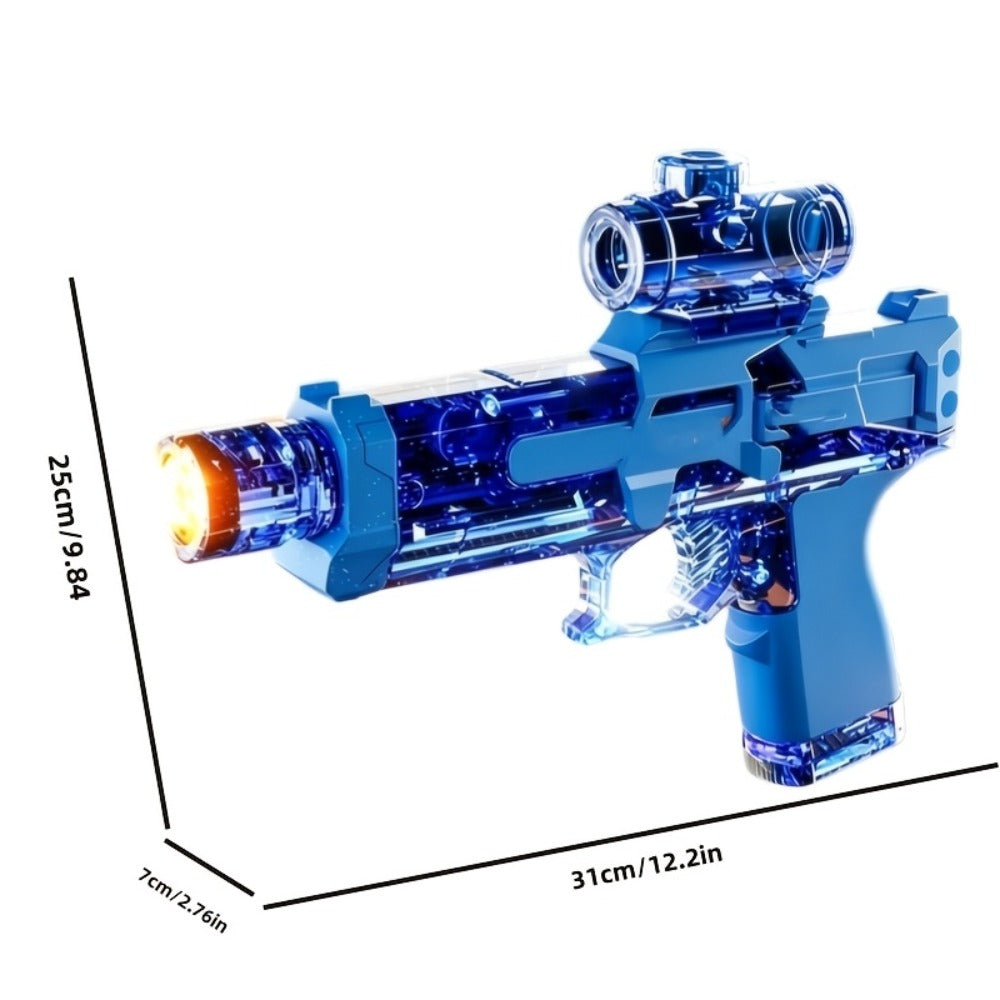 Automatic Water Gun 2 Pack for Kids with LED Lights – High-Speed Ultra-Long Range Squirt Gun Set for Boys & Girls, Summer Outdoor Toy & Best Birthday Gift
