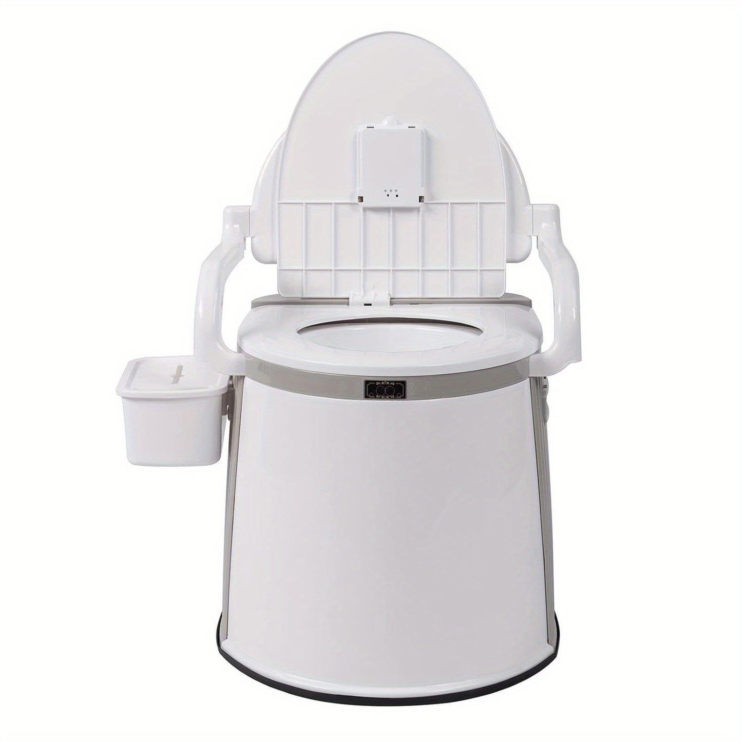 Portable Toilet, Lightweight RV Porta Potty, Bedside Commode with Detachable Inner Bucket & Removable Storage Box for Boat Van Hiking Fishing Bathroom Hospital Camping