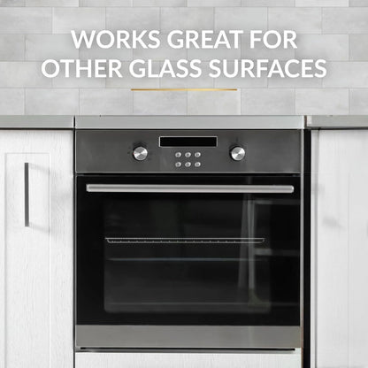 Ceramic Glass Cooktop Cleaner Polish 150g Heavy Duty - Removes Burnt-On Stains Grease & Residue, Makes Stovetops Streak-Free & Shiny, Glass Ceramic Stove Top Cleaner for Induction Electric & Smooth Top Ranges
