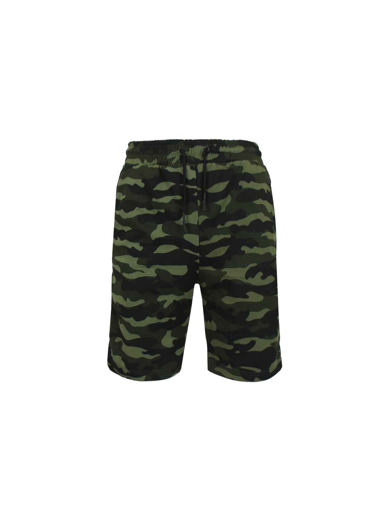 Men's Casual Shorts - Drawstring Waist With Pockets