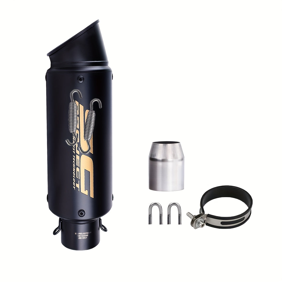 Motorcycle Exhaust Pipe 51mm & 60mm - Stainless Steel Slip-On for NMAX 125/155, Suzuki GSX650F, GSX1250 & GSX650R | Performance Exhaust Upgrade