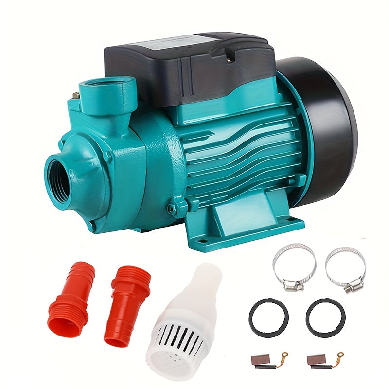 200W Solar-Powered Submersible Pump And Deep Well Pump - Suitable for Irrigation Of Farms, Pastures, Households, Lawns And Gardens, Outdoor Camping, Cleaning Of RVs, Convenient Water Access for Various Purposes. Equipped with 12V/24V DC Cables.