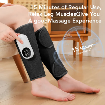 Air Compression Leg Massager – Cordless Calf & Foot Massager with 3 Intensity Levels for Legs, Thighs, Knees & Feet | Circulation Booster, Holiday Gift for Women & Men