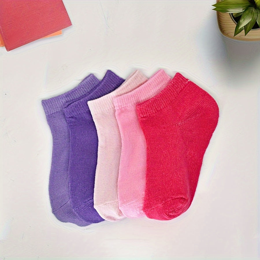 Kids' Breathable School Socks - 20-Pair Pack