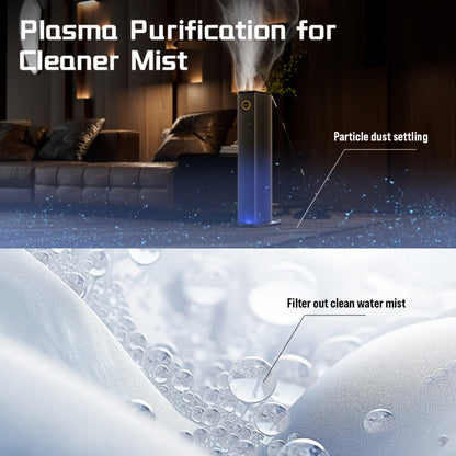 Cool Mist Humidifier 13L Large Capacity - Soundwave Technology, Smart Humidity Control, Top-Fill Design, Sleep Mode, Covers 1000 Sq Ft, for Home Large Room Bedroom Office Plants, 3.5 Gallon