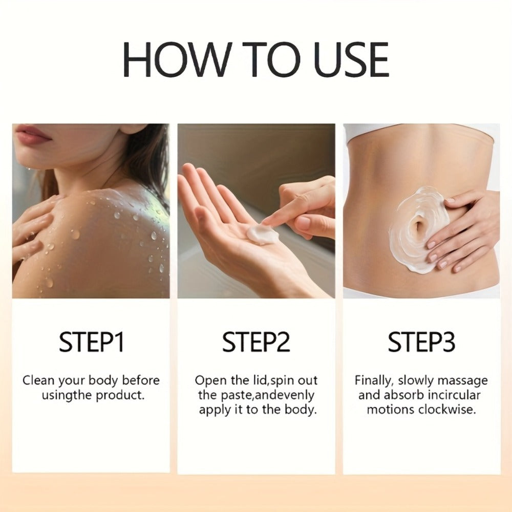 Skin Tightening Body Cream with Bee Venom & Collagen – 7-Day Rapid Firming Lotion for Arms, Abdomen, Thighs & Buttocks | Vitamin C, Vitamin E & Glycerin Formula | Fast-Absorbing Lifting Cream 150g