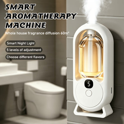 Aromatherapy Diffuser with Essential Oils 2-in-1 Humidifier - Hotel Scent Home Fragrance Machine with Natural French Essential Oils, Ultrasonic Spray, LED Ambient Light, Whole House Air Freshener for Bedroom, Living Room, Office