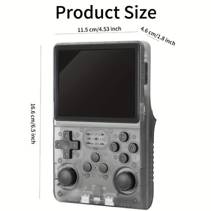 R40S PRO Handheld Retro Game Console 256GB – 3.5 Inch IPS Screen Portable Emulator with Linux System, Pocket Video Game Player for Travel, Christmas & Birthday Gift for Gamers