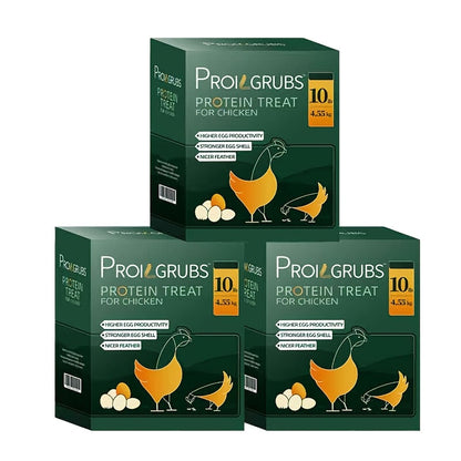 Dried Black Soldier Fly Larvae Chicken Treats Non-GMO High Protein Grubs for Chickens Egg Layer Flock Builder Stronger Eggshells 5lb 10lb 20lb 30lb 33lb