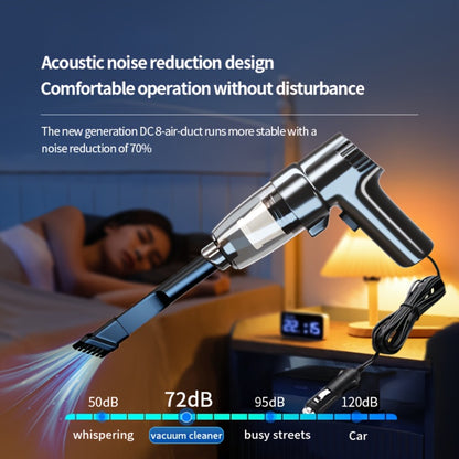 Handheld Car Vacuum Cleaner Corded - 3KPA Powerful Suction, 3M Power Cord, Lightweight Portable Auto Vacuum for Cars Trucks & Home, Single-Point Exhaust, No Battery Needed, 5 Colors