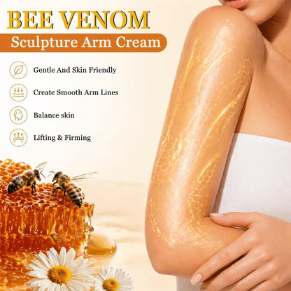 Bee Venom Firming Cream 150g – 3-Day Skin Tightening & Lifting Body Sculpting Lotion for Loose Sagging Arms, Belly, Thighs & Buttocks, Anti-Aging Moisturizer for Women