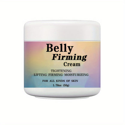 Belly Firming Cream with Hyaluronic Acid & Caffeine – Intensive Tightening & Lifting Body Lotion with Shea Butter Jojoba Oil & Vitamin E for Belly Buttocks Thighs Arms – Alcohol Free All Skin Types