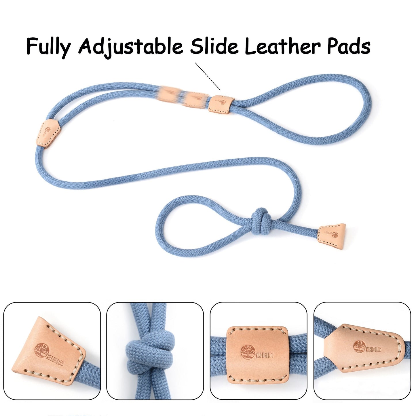 Dog Slip Leash and Harness 2-in-1 Rope Lead - No Pull All-in-One Training Leash for Puppies & Small Dogs, Adjustable Slip Lead with Soft Rope, Secure Control for Walking & Training