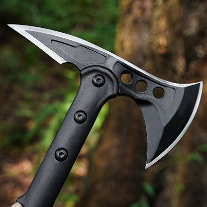 Survival Hatchet Camping Axe Multitool Folding Axe with Hammer Magnesium Fire Starter Flint Rod Emergency Breaching Tool for Camping Hiking Off-Road Outdoor Adventures Multiple Styles