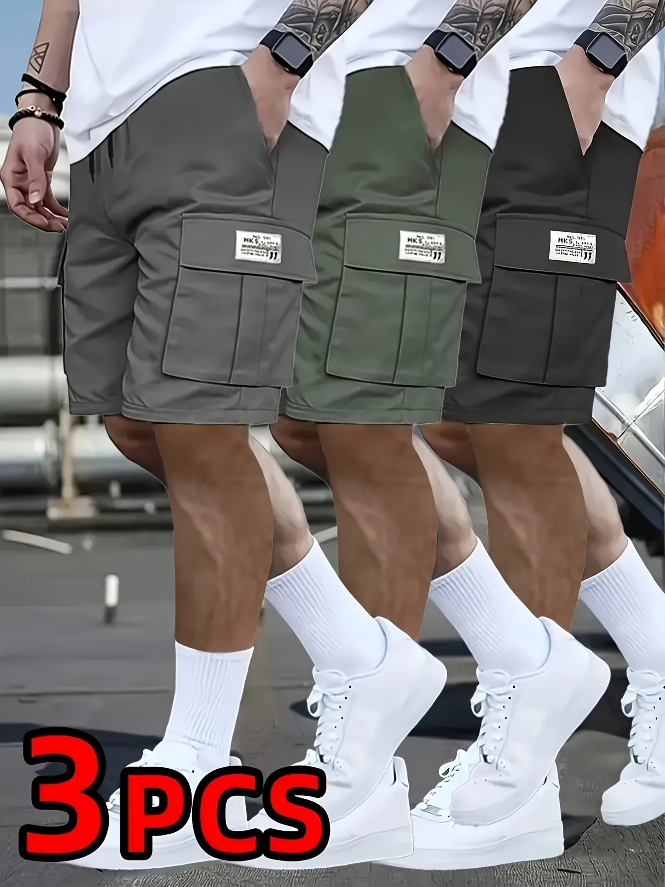 Men's Casual Shorts - Stretch Comfort 800485