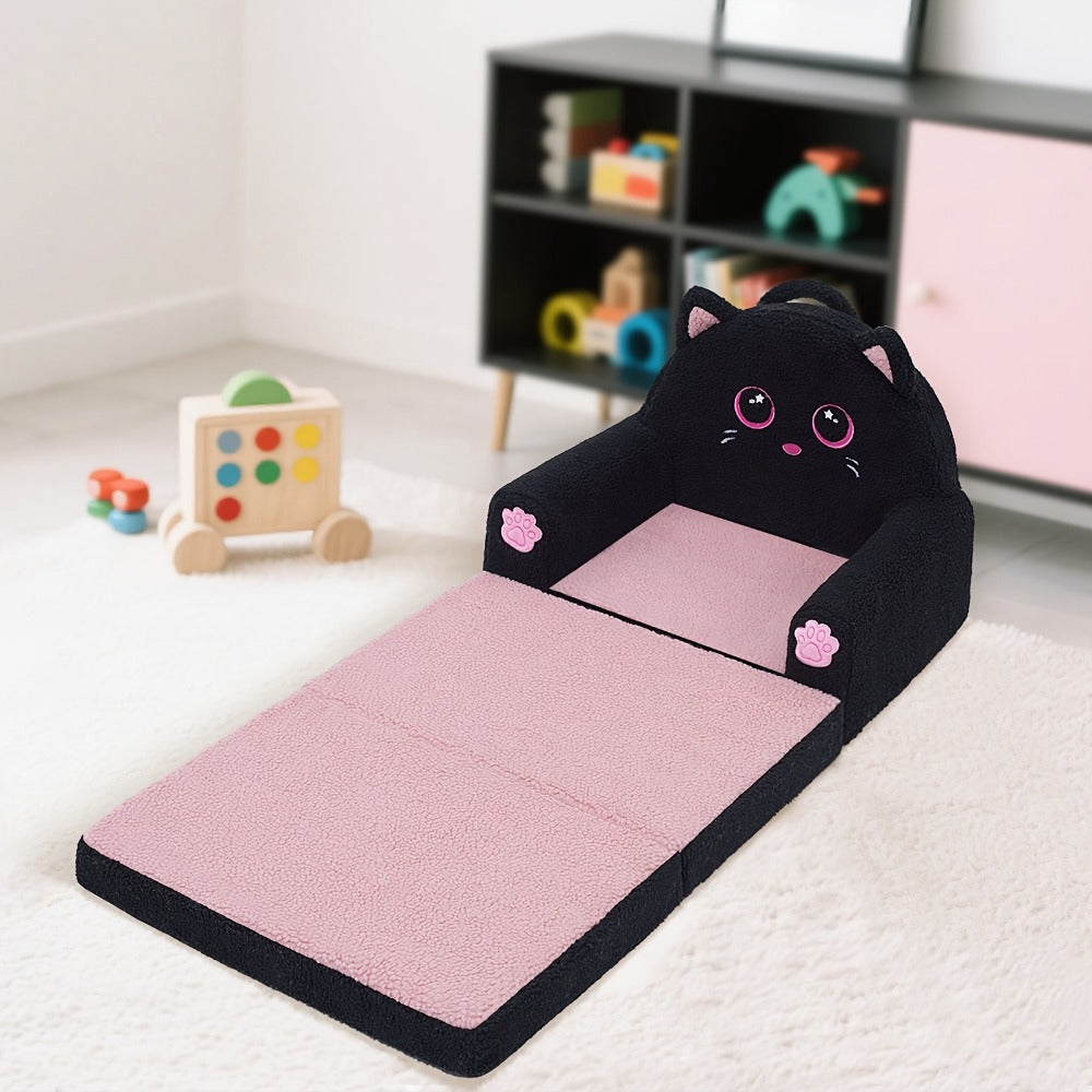 44.5-Inch Foldable Kids Sofa with Washable Cover for Kids' Room detail image - detail view 5