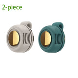 2 pieces (white+green)