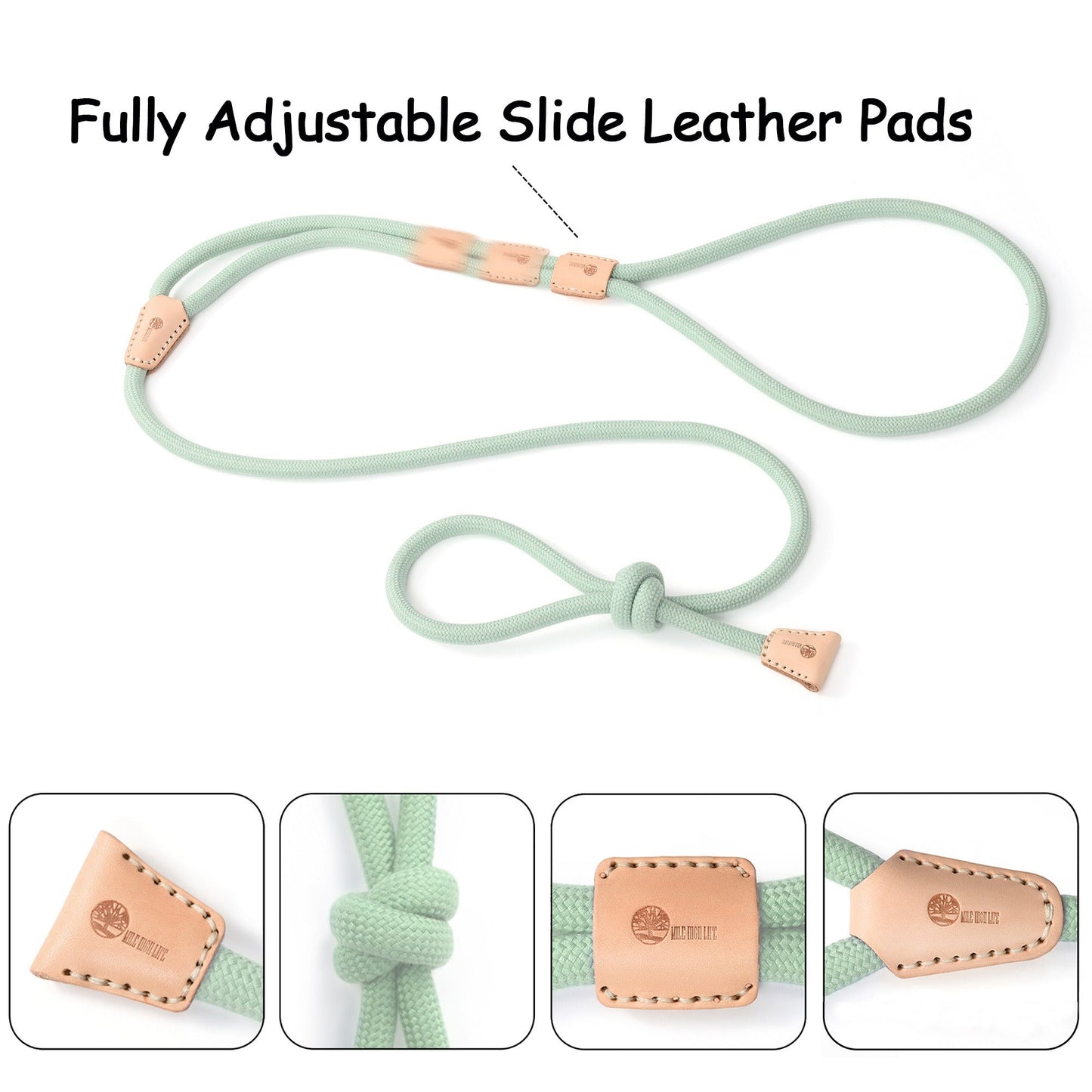 Dog Slip Leash and Harness 2-in-1 Rope Lead - No Pull All-in-One Training Leash for Puppies & Small Dogs, Adjustable Slip Lead with Soft Rope, Secure Control for Walking & Training