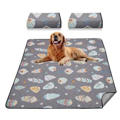 Washable Pee Pads for Dogs – Ultra-Absorbent Reusable Puppy Training Pads, Leak-Proof & Non-Slip Whelping Pads for Playpen, Crate & Housebreaking | Multiple Sizes, Gray