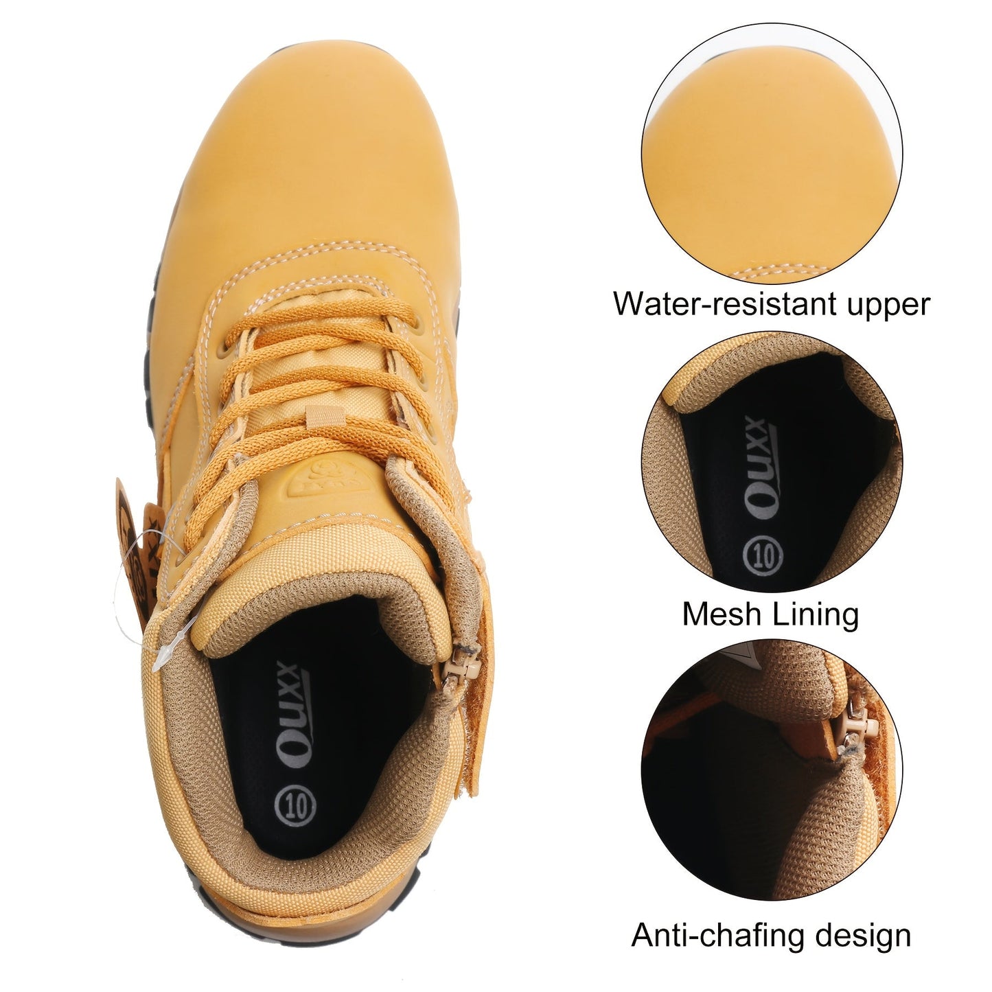 Men's Work & Safety Shoes - Non-Slip Sole for Beach & Water 790949