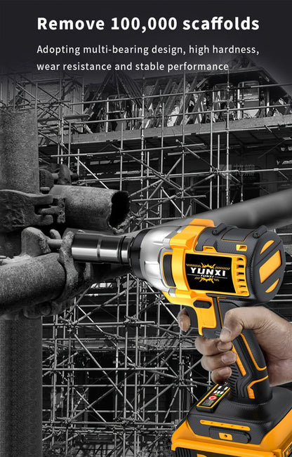 21V Cordless Impact Wrench Kit High Torque Brushless with 4000mAh Rechargeable Battery – Wireless Power Wrench Driver for Car Motorcycle Repair, DIY Home Projects, Gift for Mechanics & Men