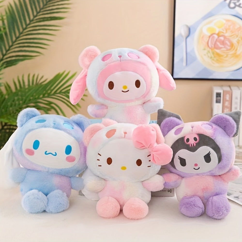 Sanrio Plush Doll – Hello Kitty Kuromi Cinnamoroll My Melody Kawaii Stuffed Animal Soft Character Toy, Cute Gift for Girls & Teens, Birthday & Christmas