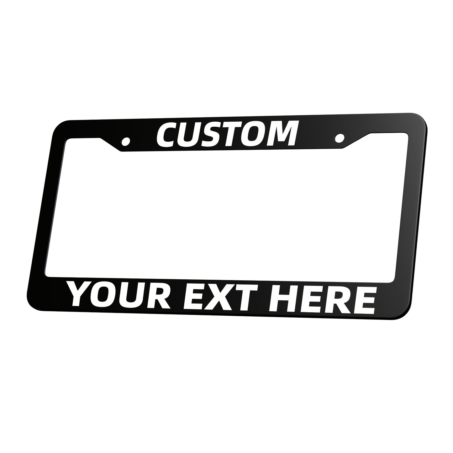 Custom License Plate Frame, Make Your License Plate Truly Unique!offering Strength And Durability to Withstand All Weather Conditions While Protecting Your License Plate.