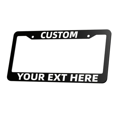 Custom License Plate Frame, Make Your License Plate Truly Unique!offering Strength And Durability to Withstand All Weather Conditions While Protecting Your License Plate.