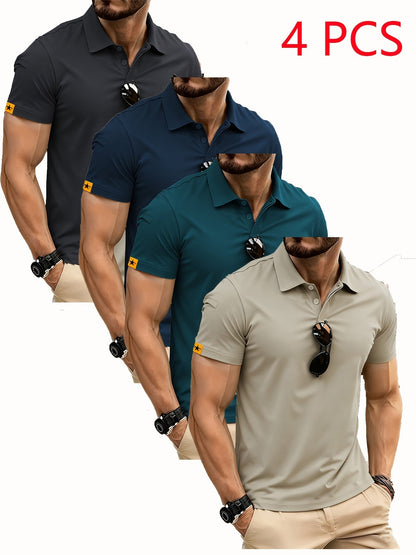 Men's Essential T-Shirt - Round Neck Short Sleeve Streetwear Style 741093