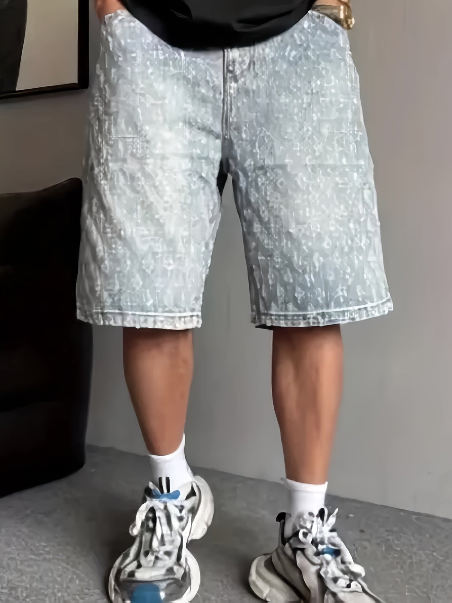 Men's Denim Shorts - Relaxed Fit Travel Style