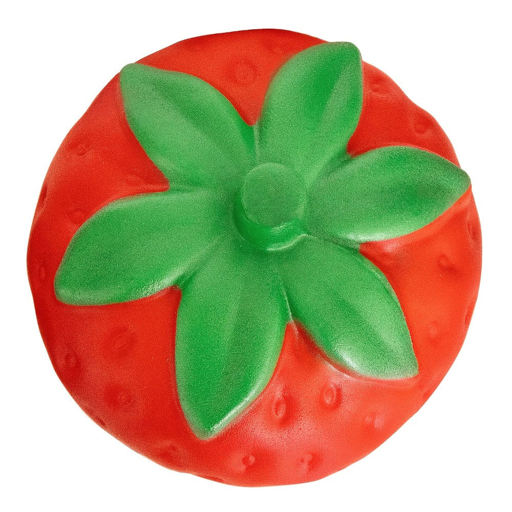 Squishy Food Toy Set 3pcs Slow Rising PU – Pretend Play Simulation Food Butter Banana Strawberry | Sensory Squeeze Stress Relief Toy, Classroom Decoration, Christmas Gift for Kids & Adults