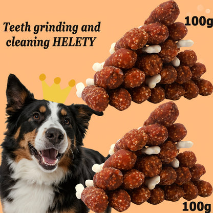Natural Dog Treats Set Duck Chicken Milk Stick Sweet Potato Grain Free High Protein Low Fat Dental Health Gift Box Combinations for Dogs