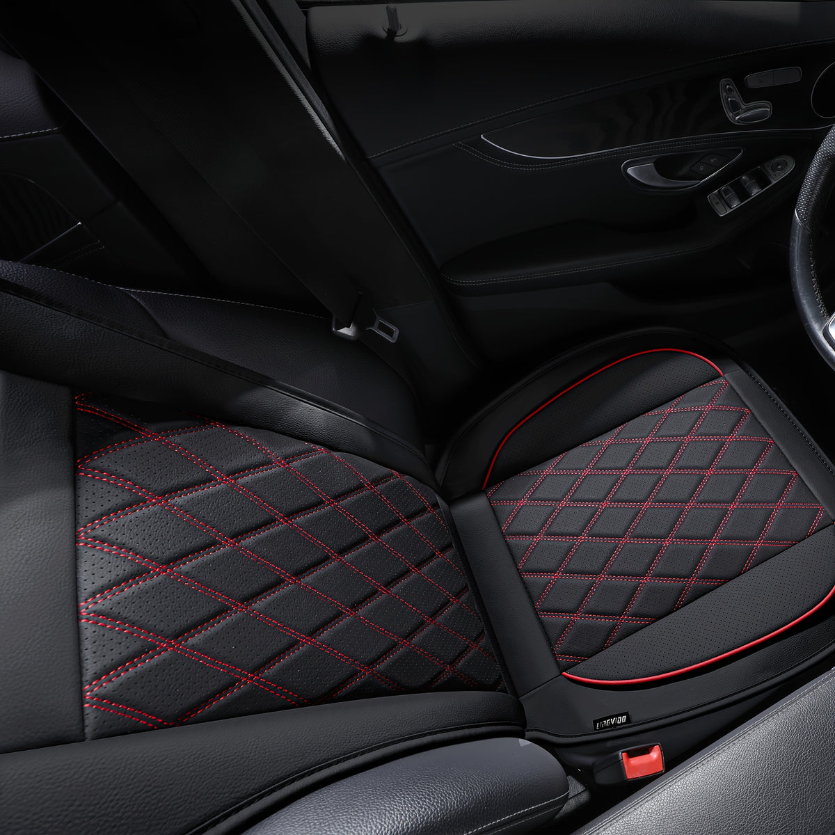 Front Seat Covers for Cars, Universal Fit Bucket Seat Protector Set, Full Surround High-Back Design, Anti-Slip Backing, Easy to Install, Fits Most Cars, SUVs & Trucks